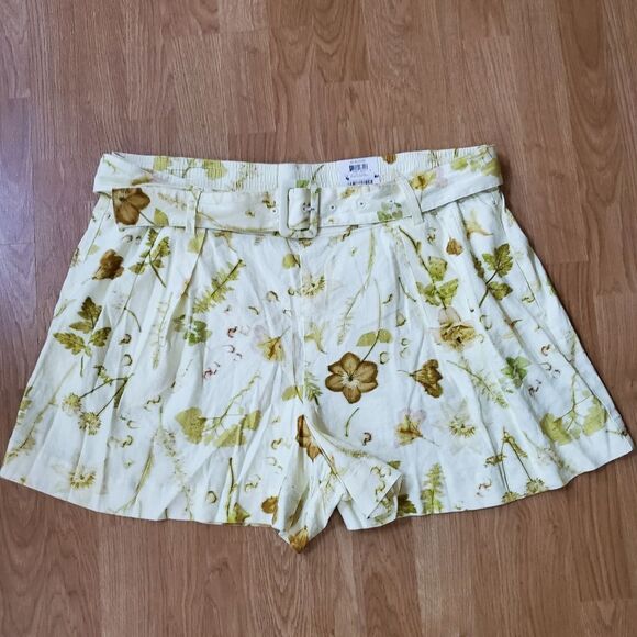 Inc International Concepts Belted Floral-Print Shorts sz XXL - Picture 4 of 12